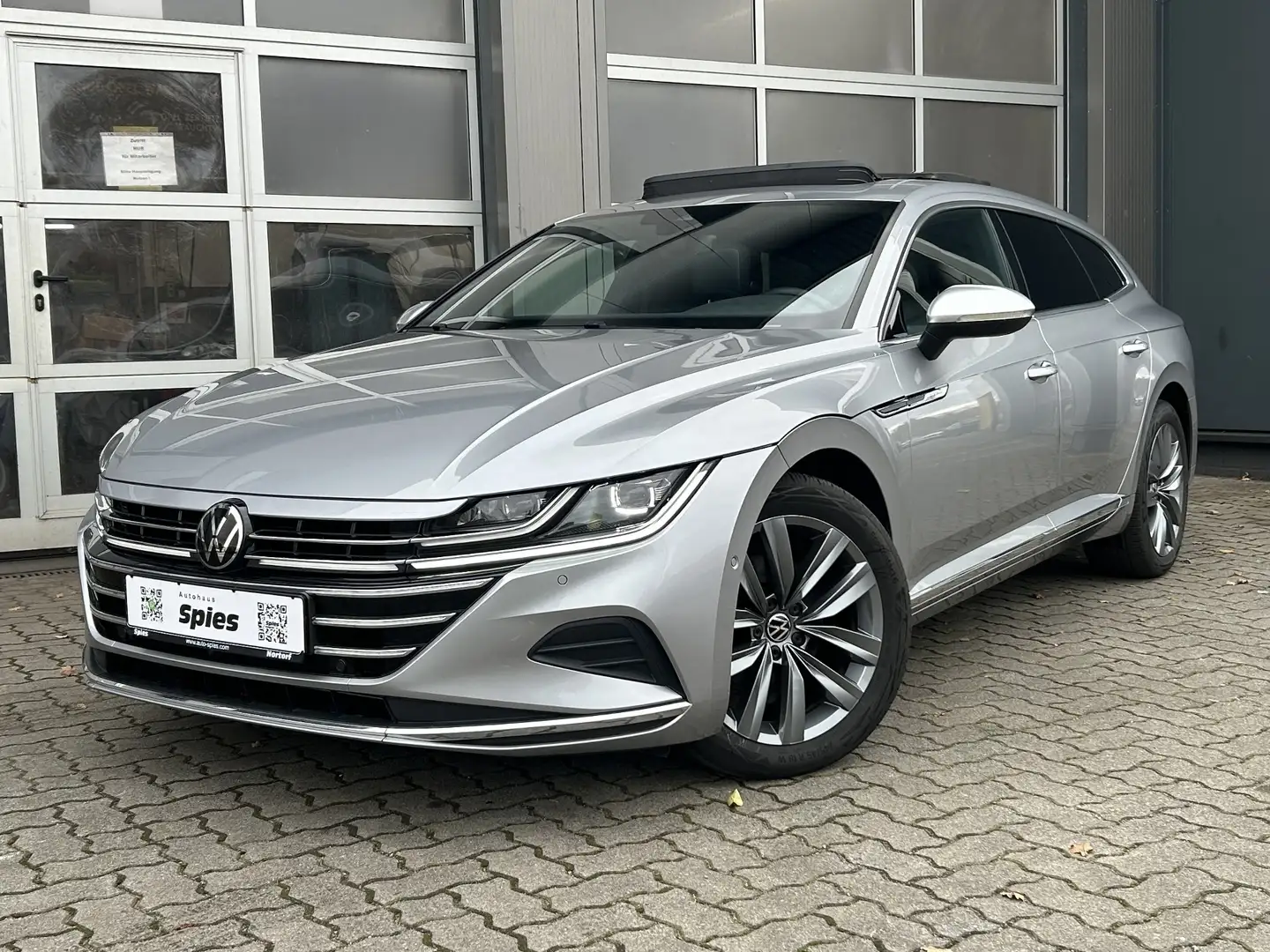 Volkswagen Arteon Shooting Brake Elegance AHK Massage Navi Argento - 2