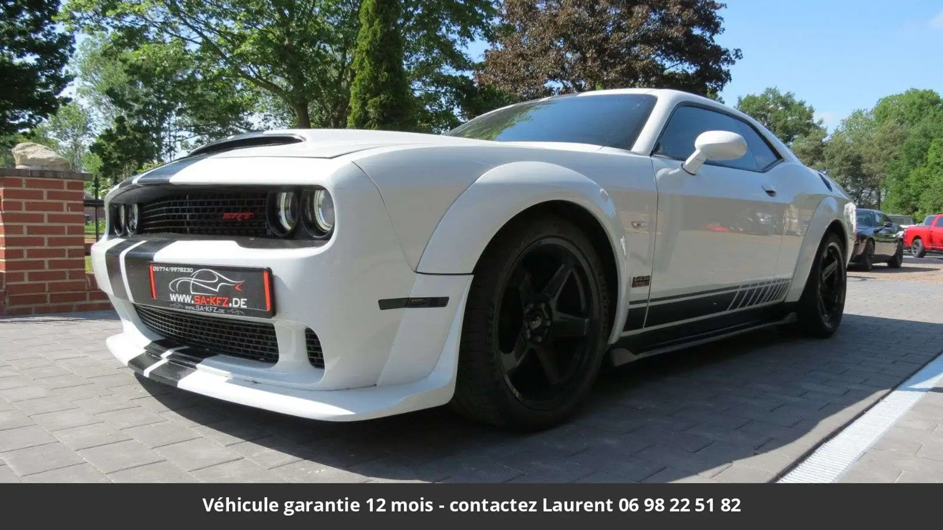 Dodge Challenger SRT WIDEBODY 6.4 V8  hors homologation 4500e Blanc - 1