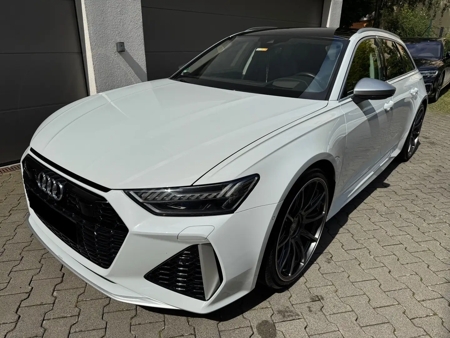 Audi RS6 *22*Kermaik*Carbon*Dynamik*B&O*Pano* Weiß - 1