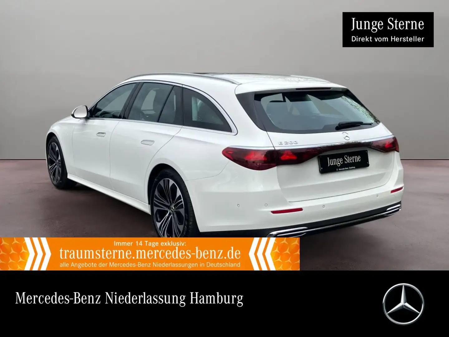 Mercedes-Benz E 200 T Avantgarde Pano Distr. LED Kamera PTS 9G Weiß - 1