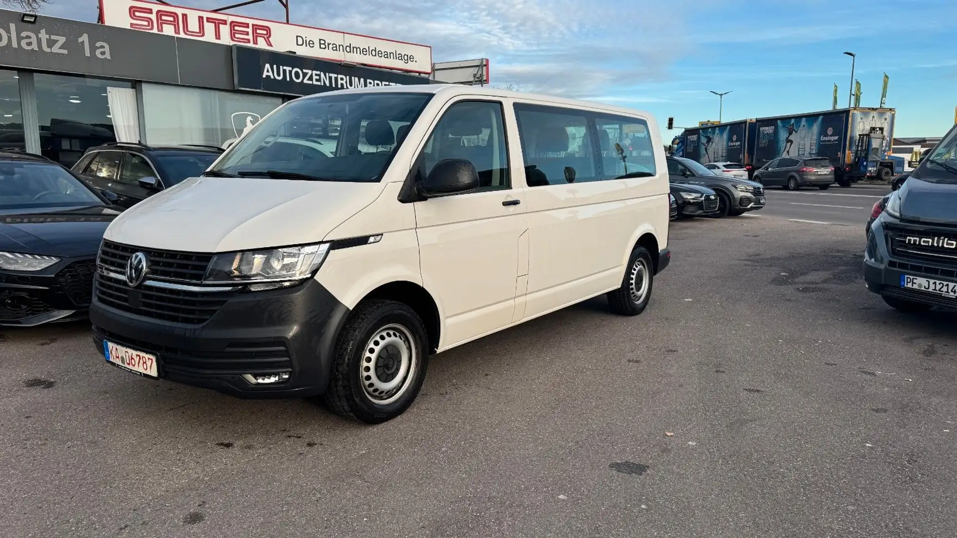 Volkswagen T6 Kombi T6.1 Kombi Lang 2.0TDI 4Motion*9sitzer*PDC Weiß - 2
