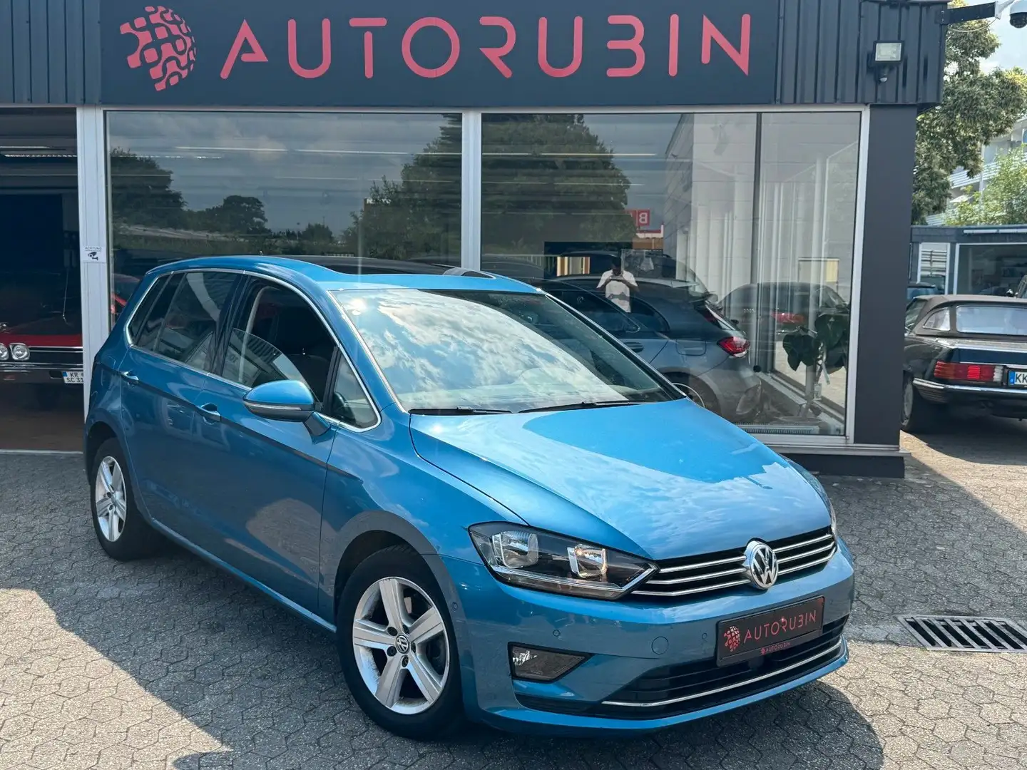 Volkswagen Golf Sportsvan Highline BMT/Start-Stopp Bleu - 1