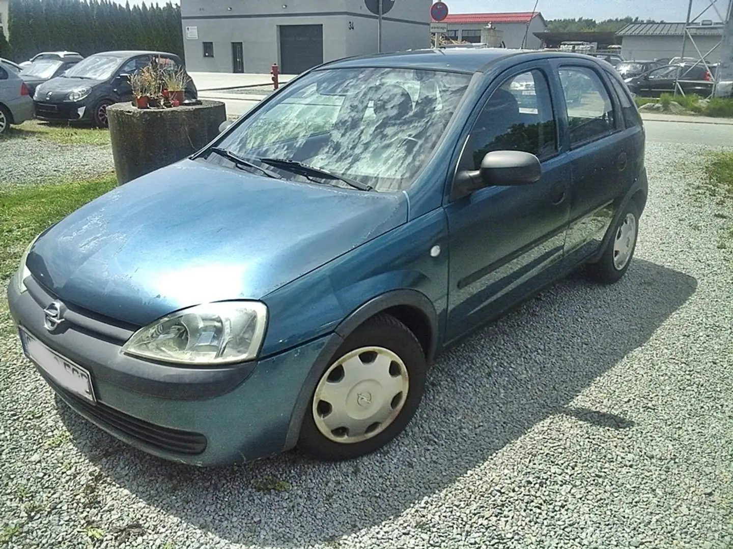 Opel Corsa 12V Comfort/m.TÜV/ 5 türig+met+Klima+ZV+Sv Blau - 1