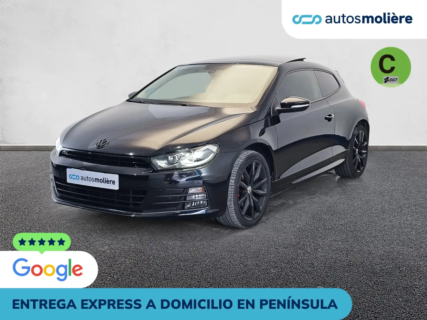 Volkswagen Scirocco 1.4 TSI BMT Typhoon by R-Line Negru - 1