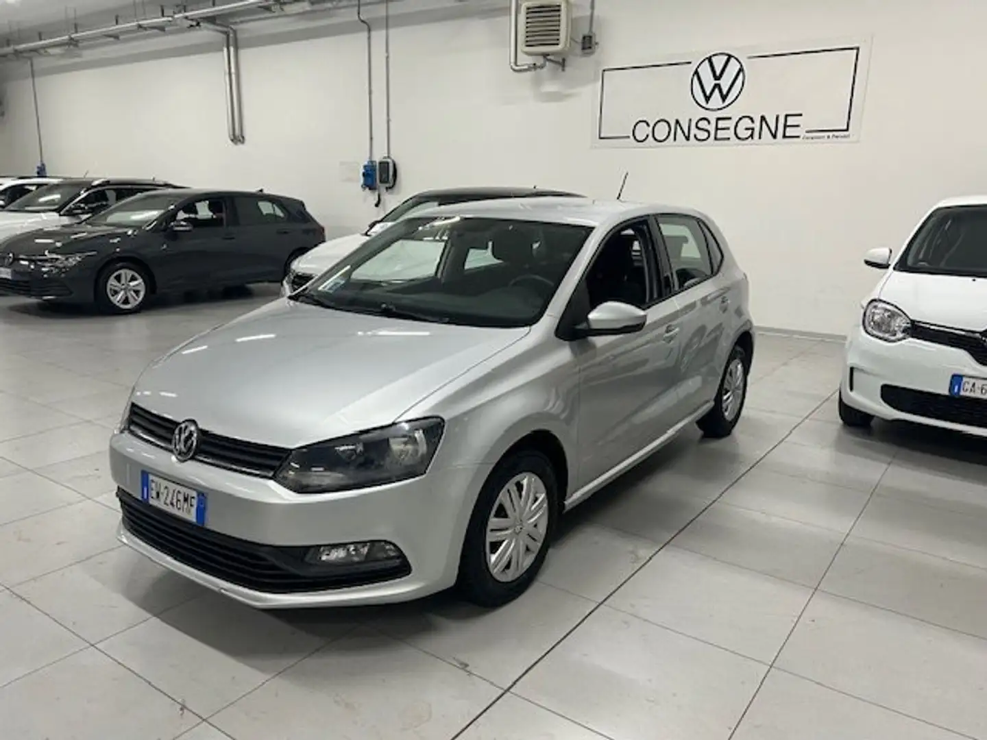 Volkswagen Polo Polo V 2014 5p 1.0 mpi Trendline 60cv Argent - 1