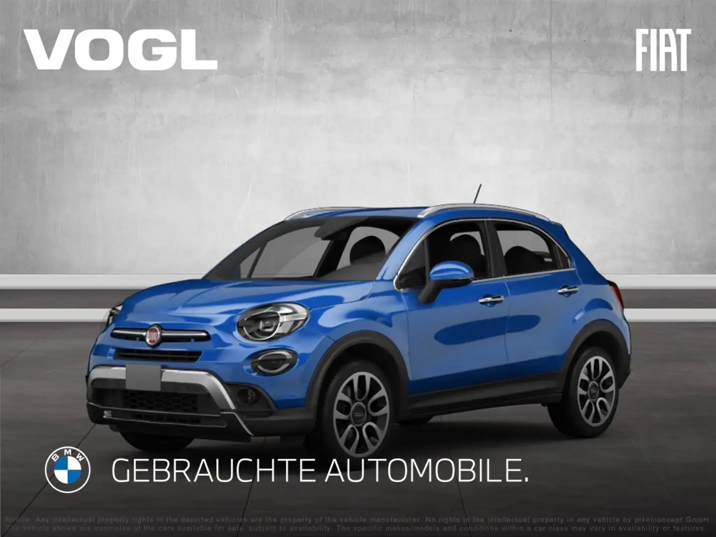 Fiat 500X Dolcevita MY24 Sport Hybrid 1.5 GSE 130PS Dolcevit Blau - 1