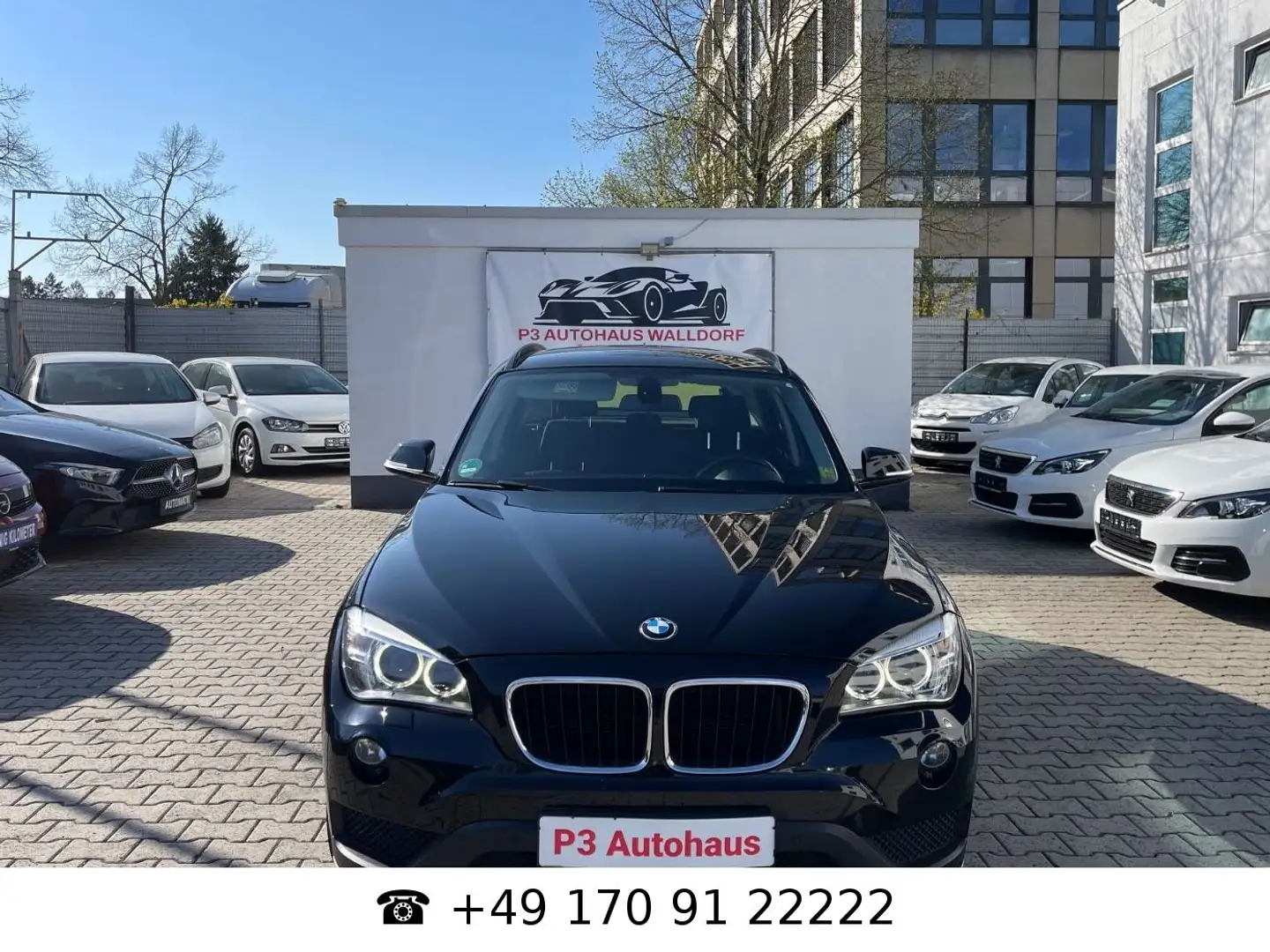 BMW X1 Baureihe X1 18 d xDrive/Garantie*AHK*Aut Zwart - 2