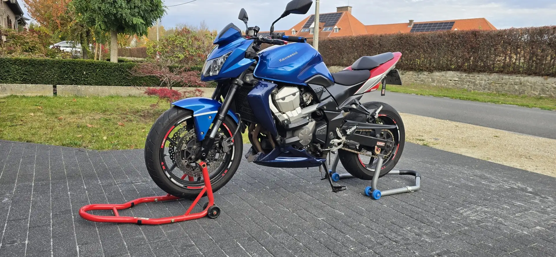 Kawasaki Z 750 ABS Bleu - 2