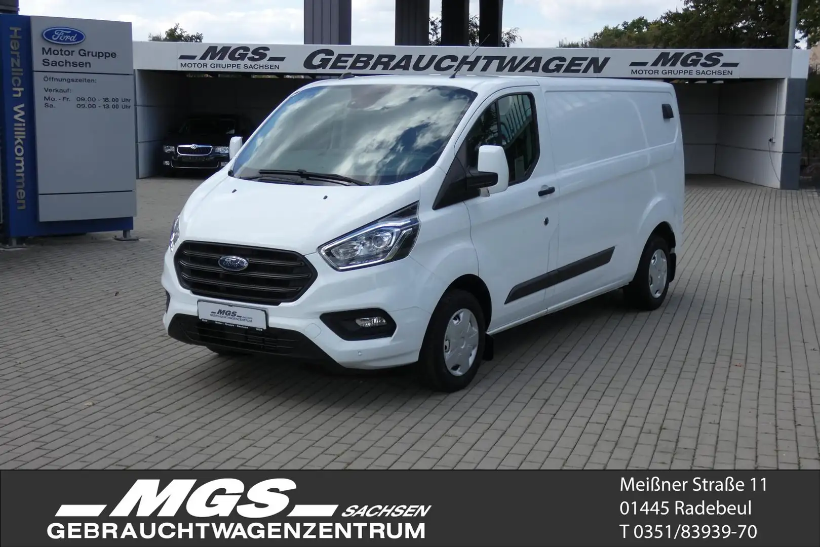 Ford Transit Custom 2.0 L2 Trend #AHK #SZH #SORTIMO Weiß - 1
