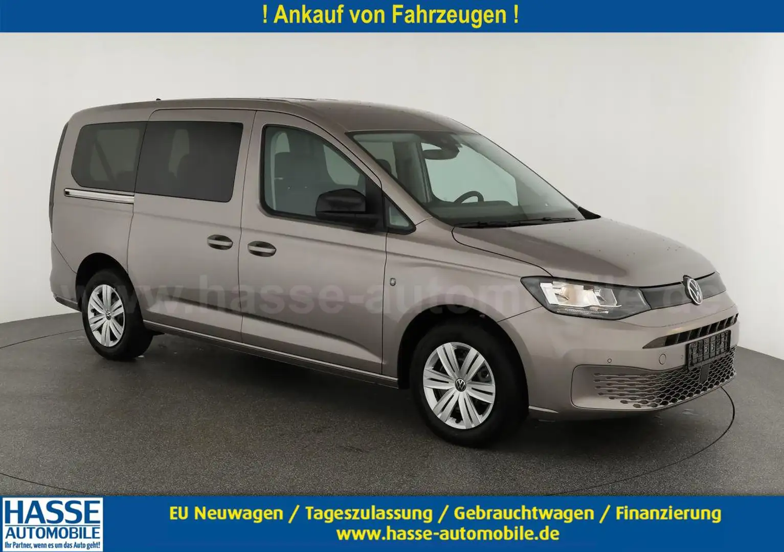 Volkswagen Caddy Maxi Basis 2.0 TDI, 7-Sitzer, AHK, Kamera, Wint... Beige - 1