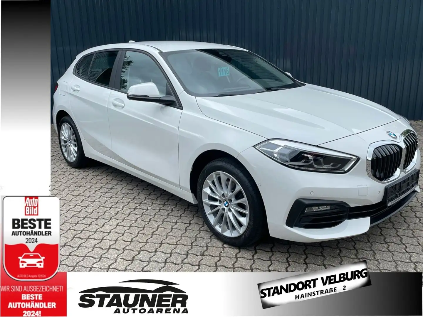 BMW 118 i Aut./ Kamera/DrivingAssist/Lenkradheiz/HiFi Bianco - 1