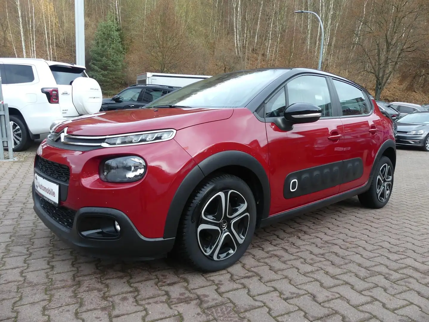 Citroen C3 *1.2 Feel*Klimaauto*Sitzhzg*LED*PDC Rot - 1