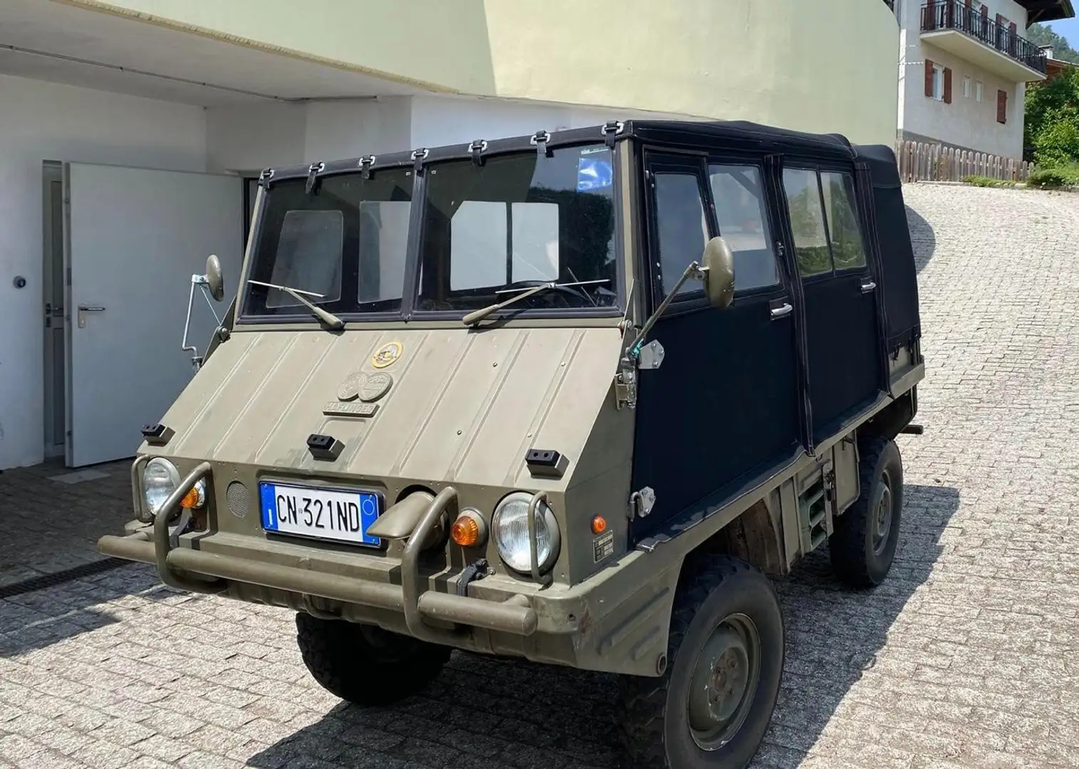 Oldtimer Steyr Haflinger 700AP Verde - 1