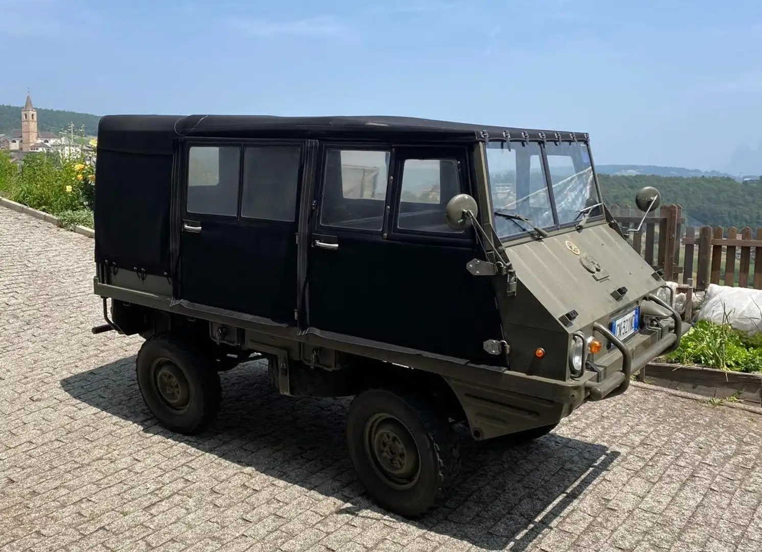 Oldtimer Steyr Haflinger 700AP Verde - 2