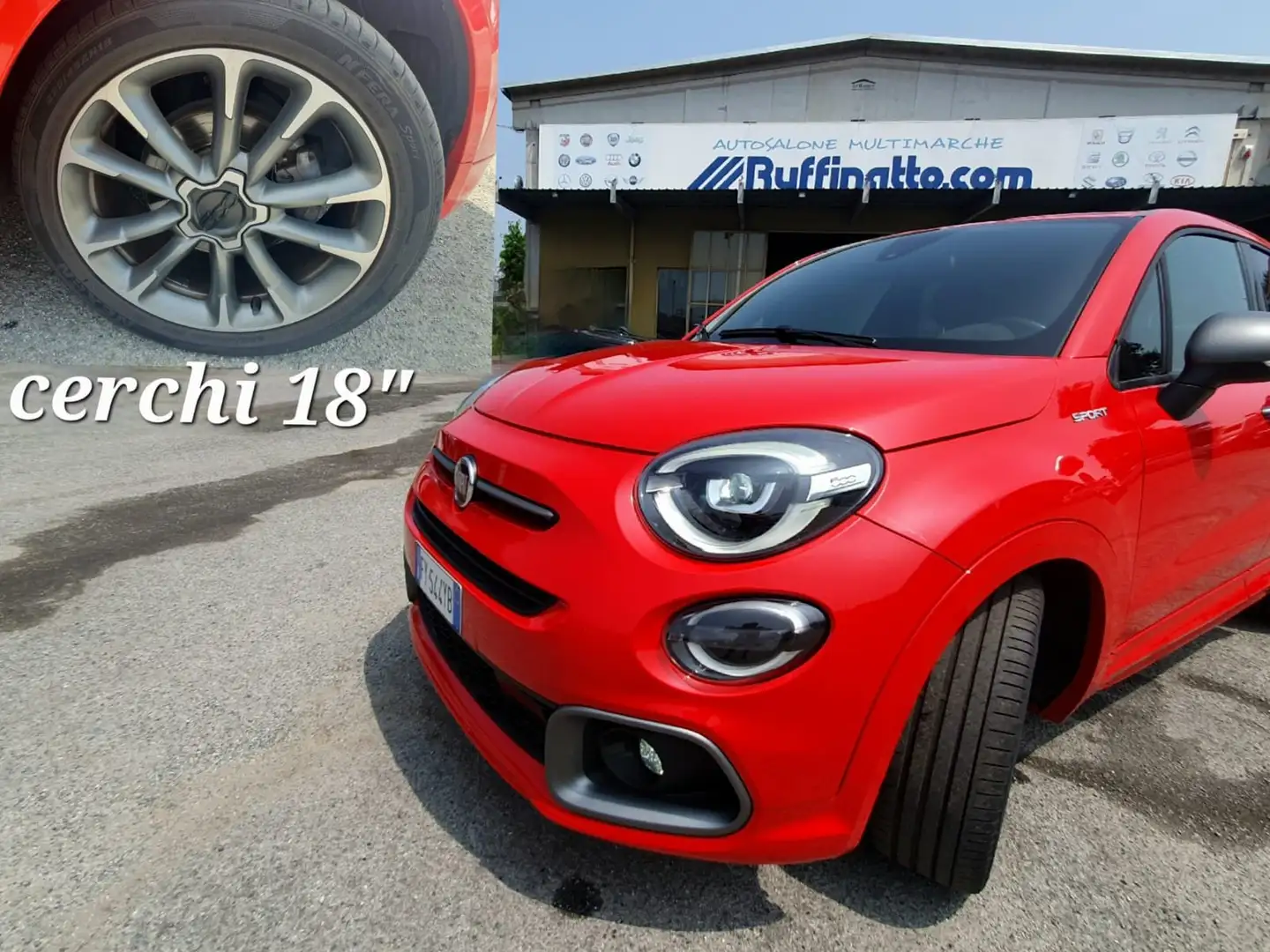 Fiat 500X 500X 1.0 T3 Sport 120cv Rosso - 2