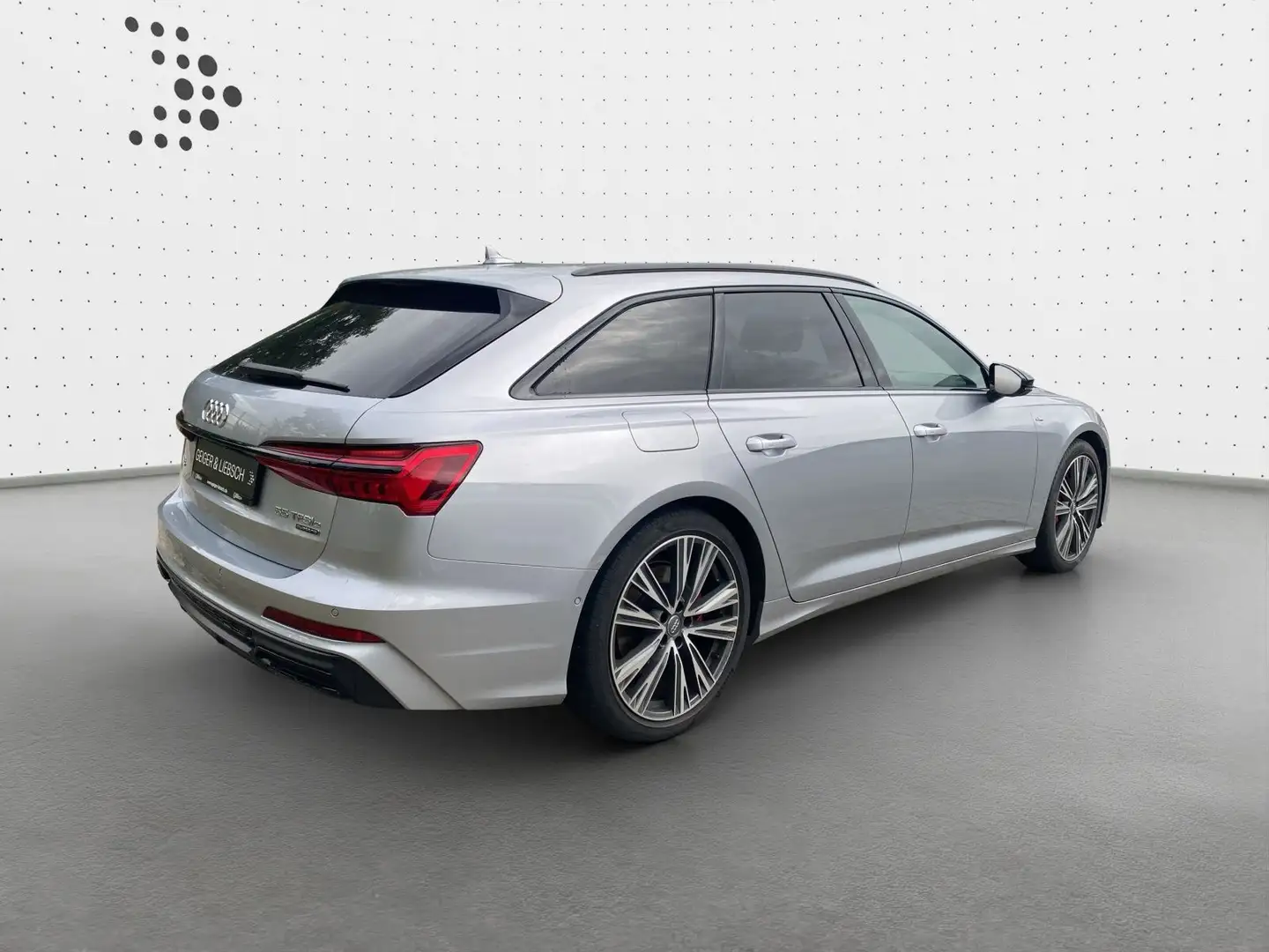 Audi A6 55 TFSIe quattro S-Line+LED+ACC+Kamera Srebrny - 2