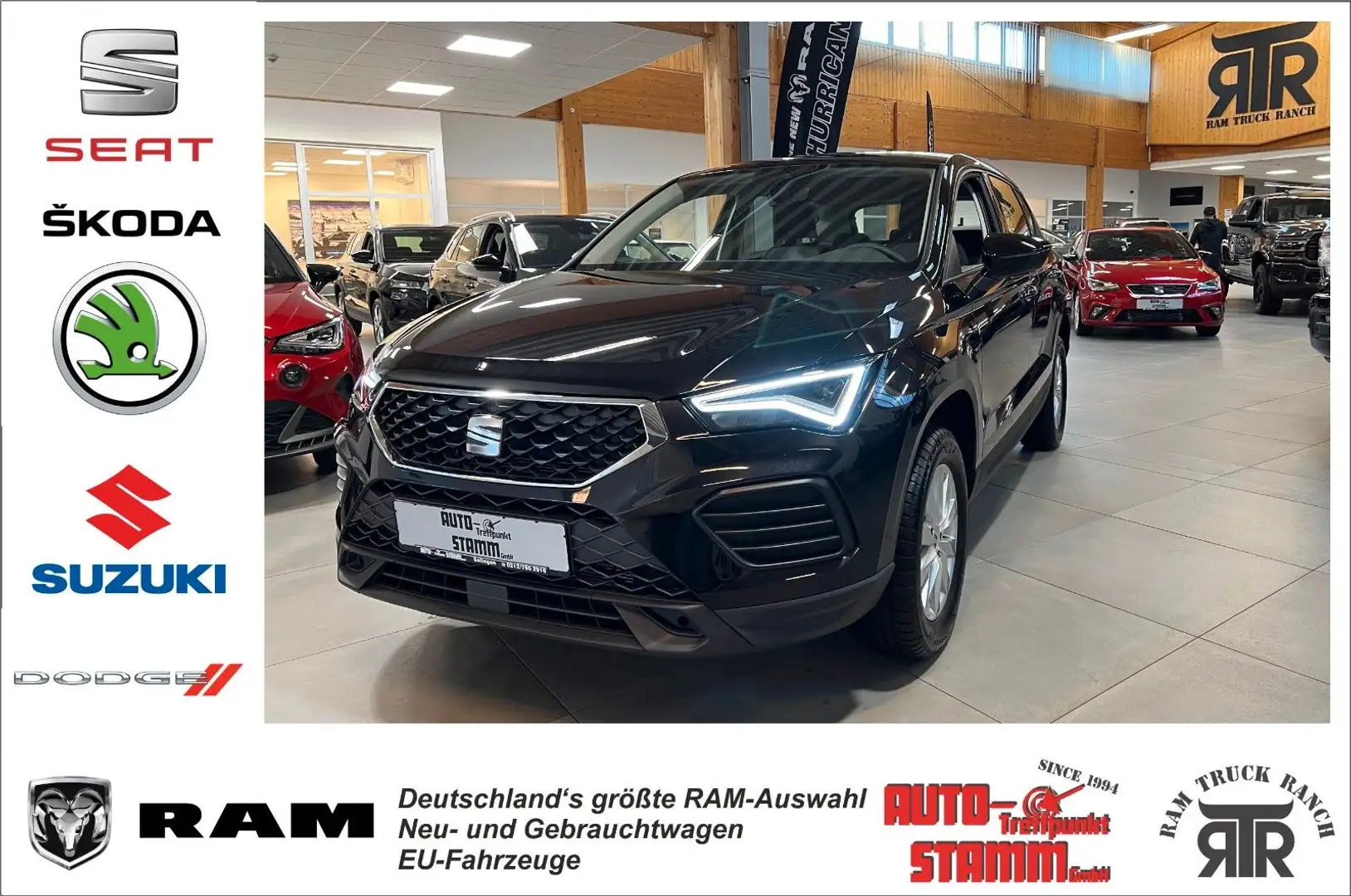 SEAT Ateca 1.0 TSI / FullLink / LED Černá - 1