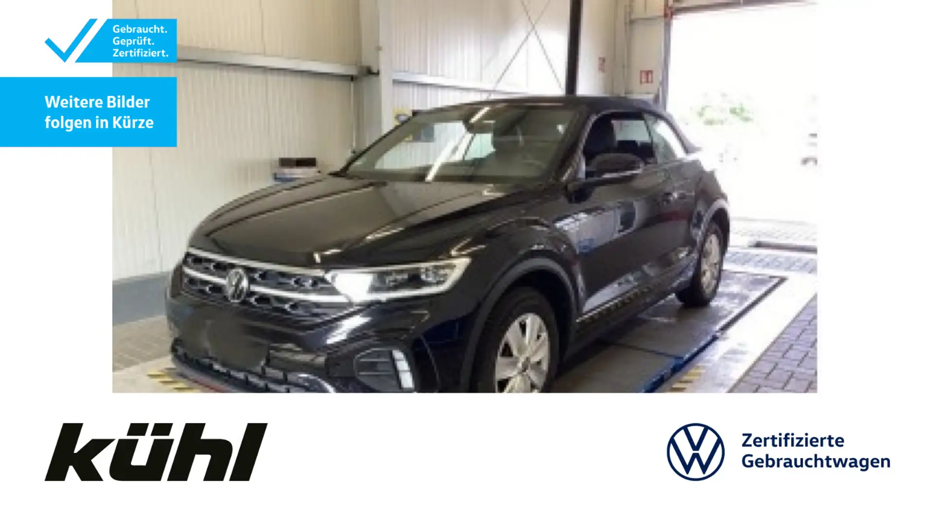 Volkswagen T-Roc 1.5 TSI DSG R-Line IQ-Light ACC Schwarz - 1