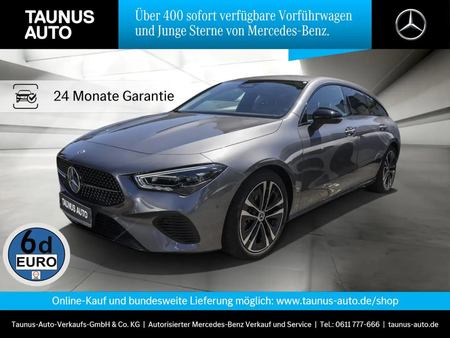 Mercedes-Benz CLA 180 SB PROGRESSIVE STANDH. AHK MULTIBEAM Gris - 1