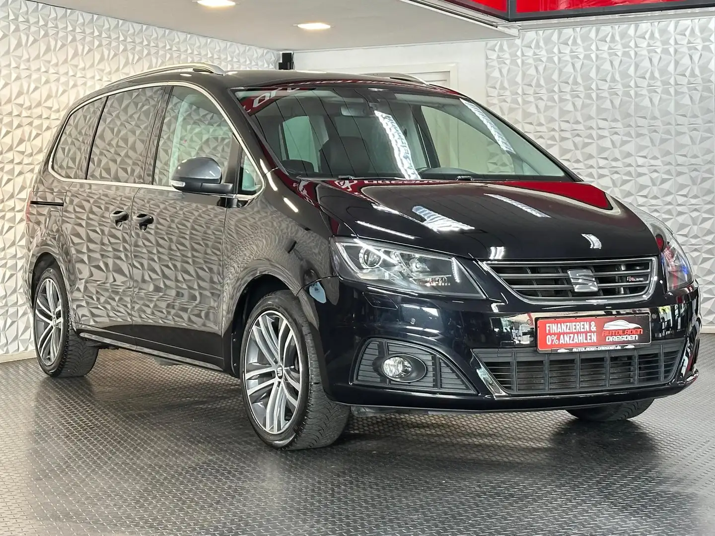 SEAT Alhambra 1.4TSI FR LINE *AHK#KEYL#TEMP#SHZ#BiXEN Schwarz - 2