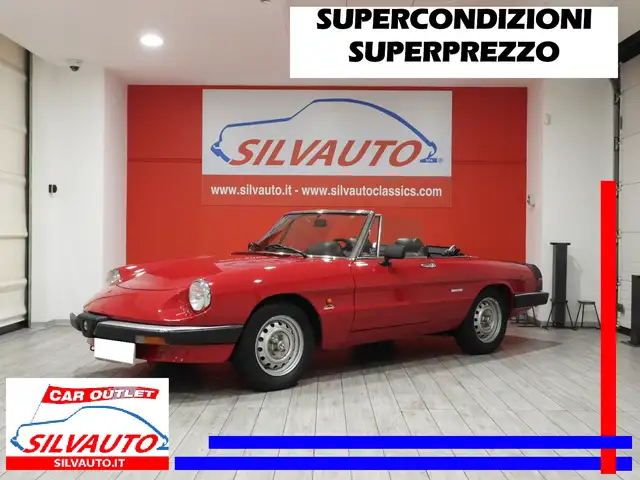 Alfa Romeo Spider 1.6 DUETTO ”AERODINAMICA” - SUPERPREZZO (1989)