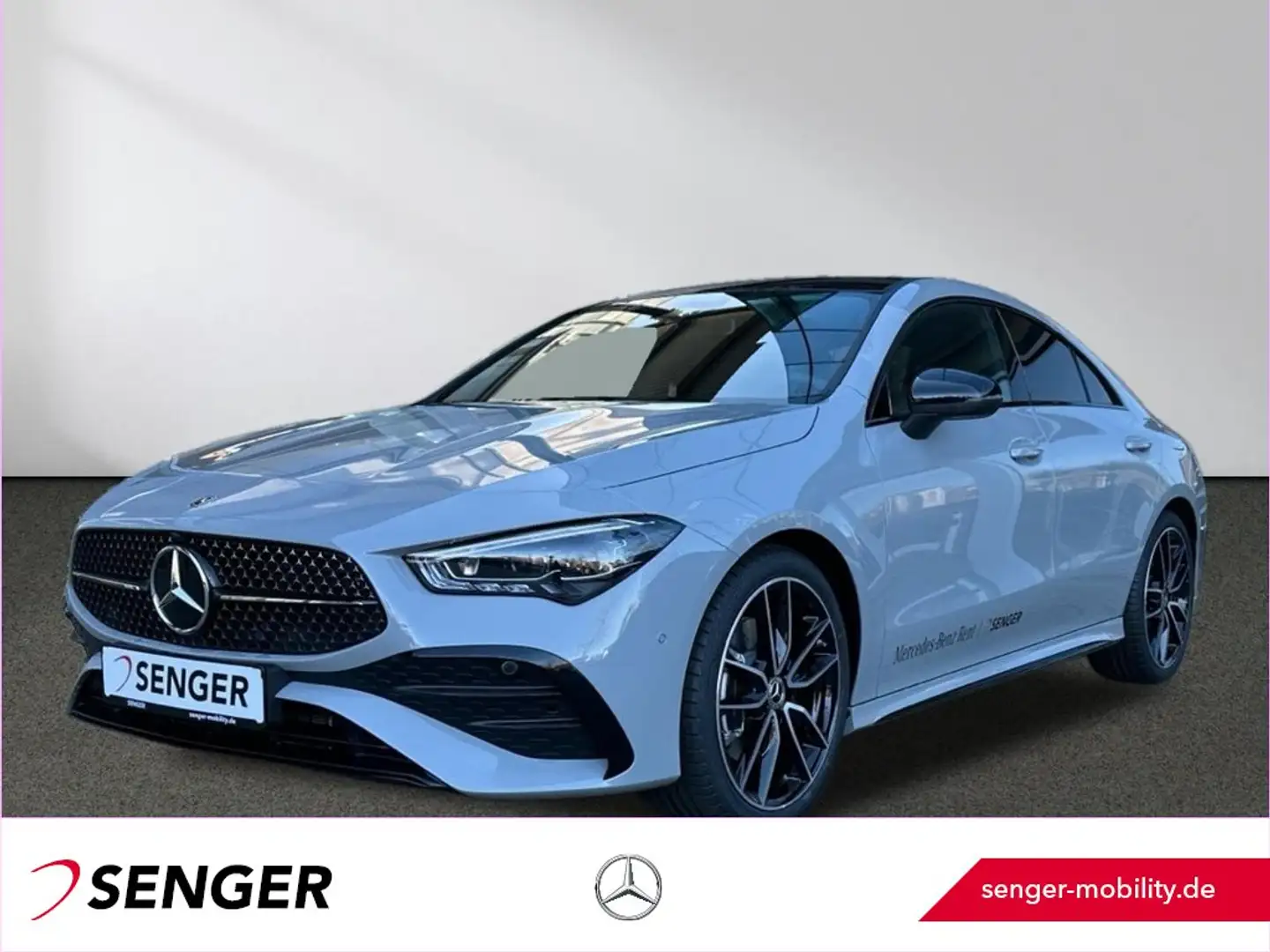 Mercedes-Benz CLA 200 Coupé AMG Night Panorama Multibeam-LED Grau - 1
