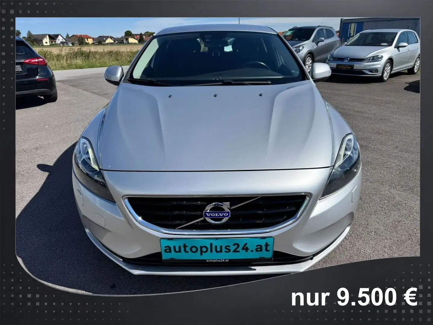 Volvo V40 D2 Kinetic Silber - 2