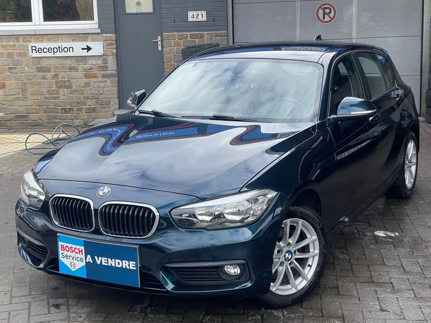 BMW 116 d AUTOMATIQUE/REGULATEURKIT MAIN LIBRE/GARANTIE Blau - 1