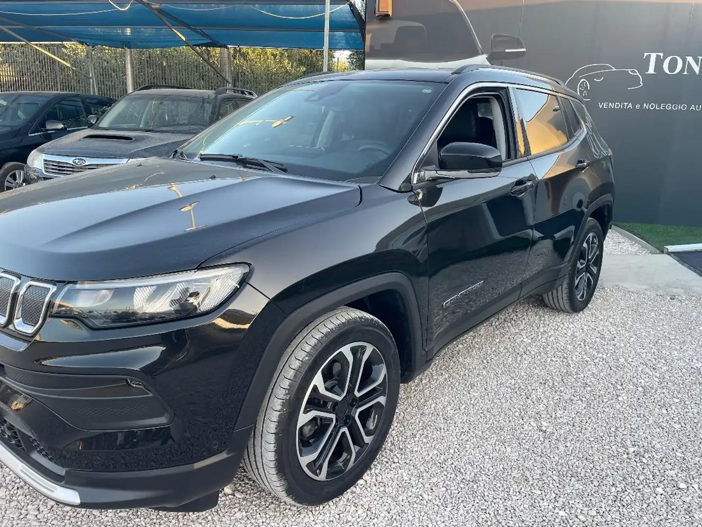 Jeep Compass 1.6 Mjt II 2WD Night Eagle Blanc - 2