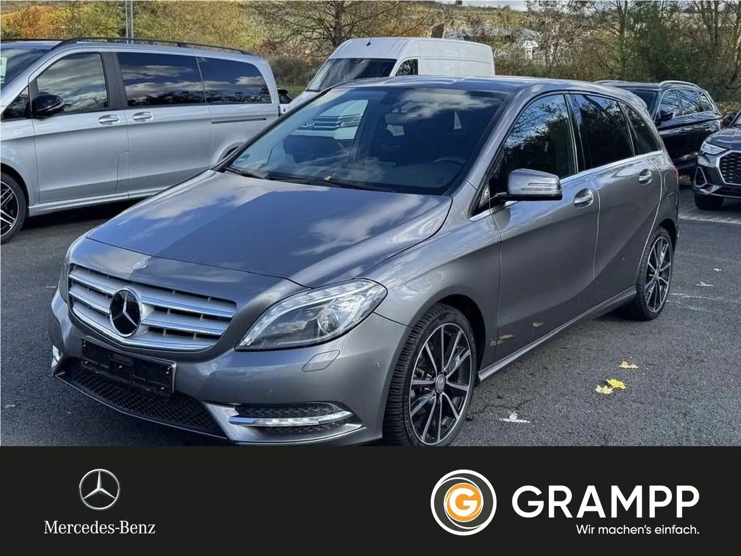 Mercedes-Benz B 180 AHK/Bi-Xenon/18 Zoll Grau - 1