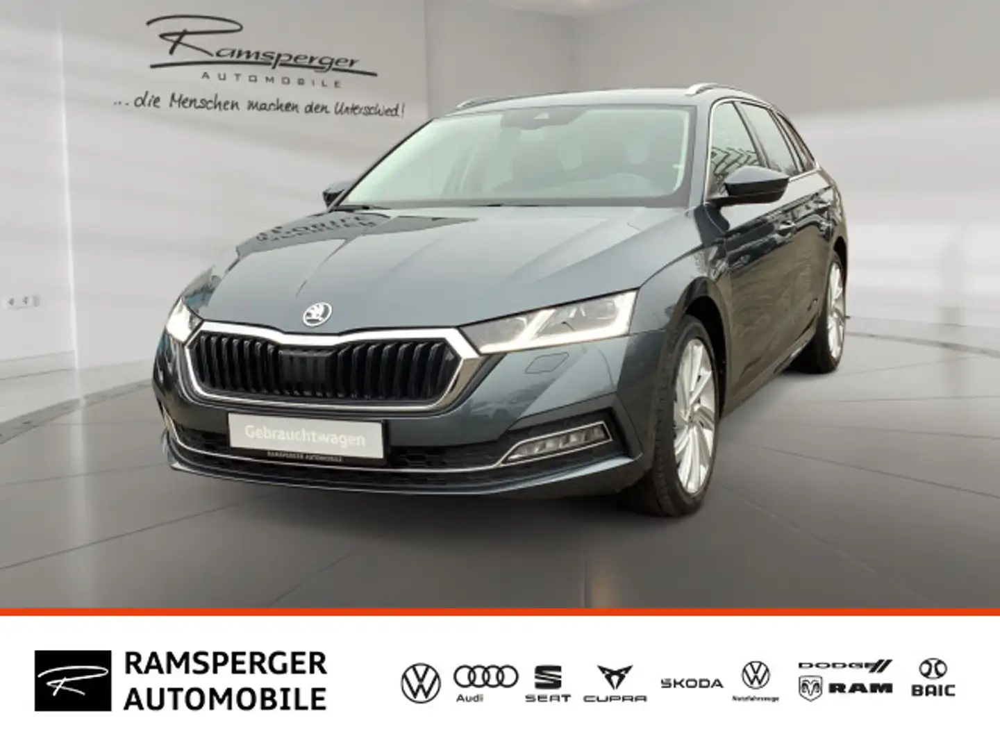 Skoda Octavia Combi 1.5 TSI DSG Style AHK ACC Matrix H Grau - 1
