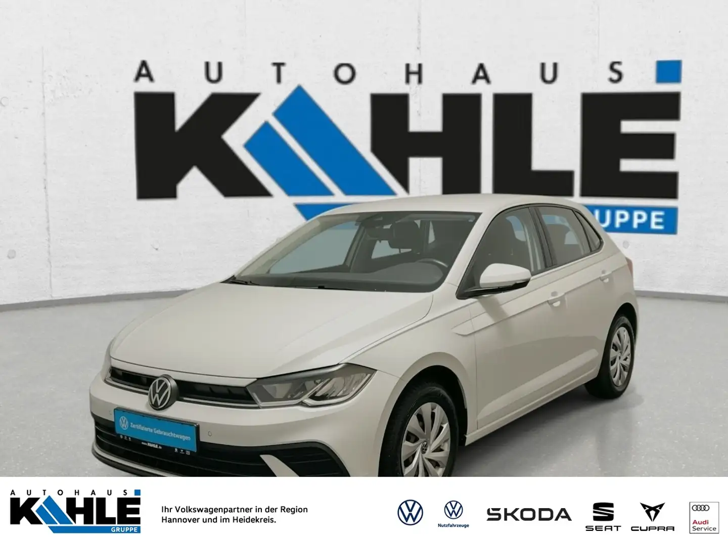 Volkswagen Polo 1.0 TSI DSG Life Klima Navi Einparkhilfe Blanc - 1