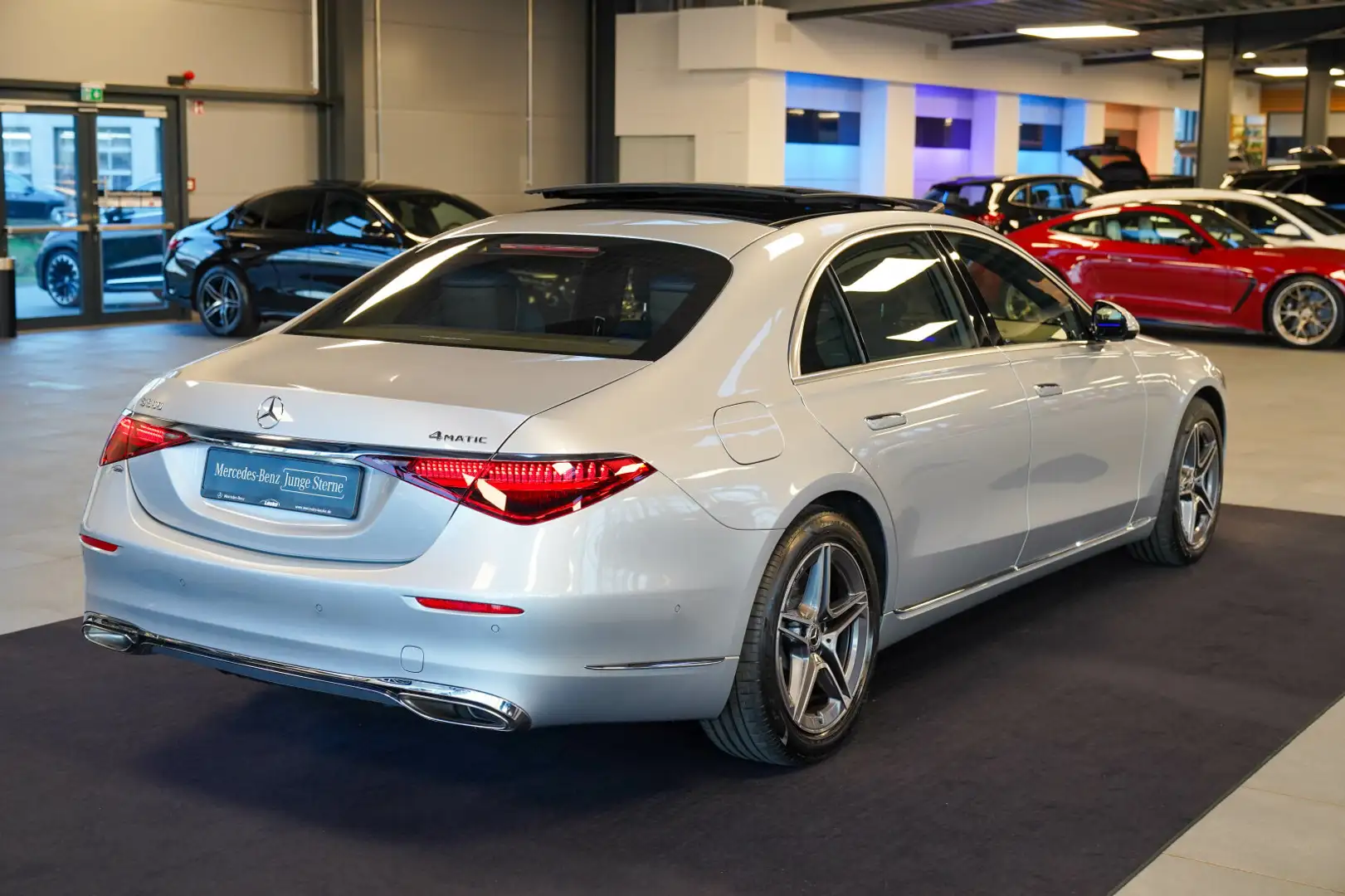 Mercedes-Benz S 580 S 580 4M Lang MANUFAKTUR yachtblau Exklusiv AMG Plateado - 2