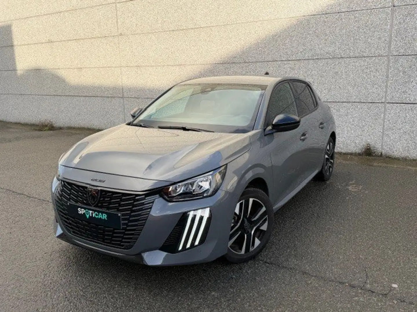 Peugeot 208 *GPS*CAMERA* 1.2 BENZ 100 PK EAT ALLURE Gris - 1