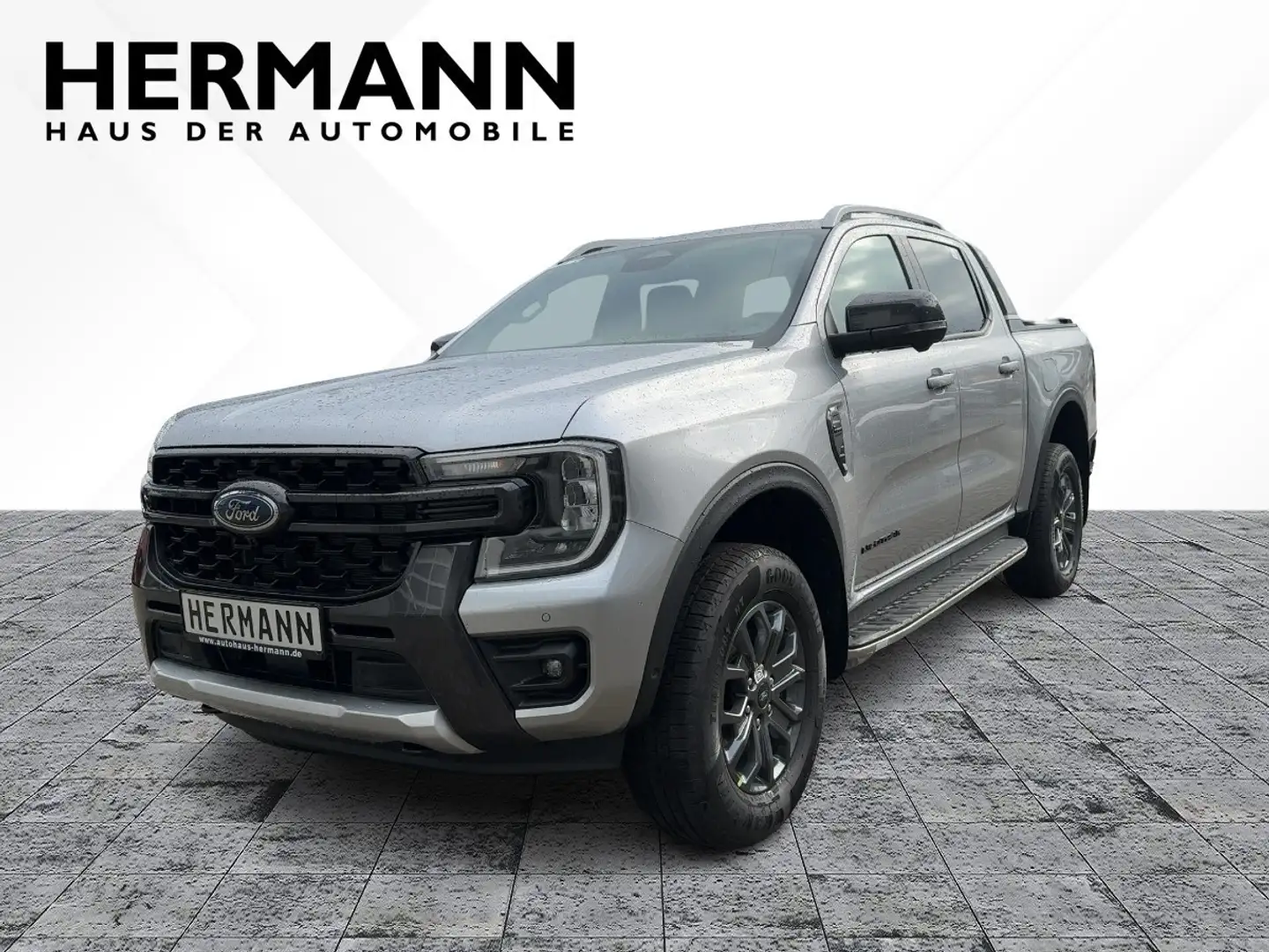 Ford Ranger 2.0 Wildtrak *NAVI*ACC*TWA*FLA*SpurW*LM Silber - 1
