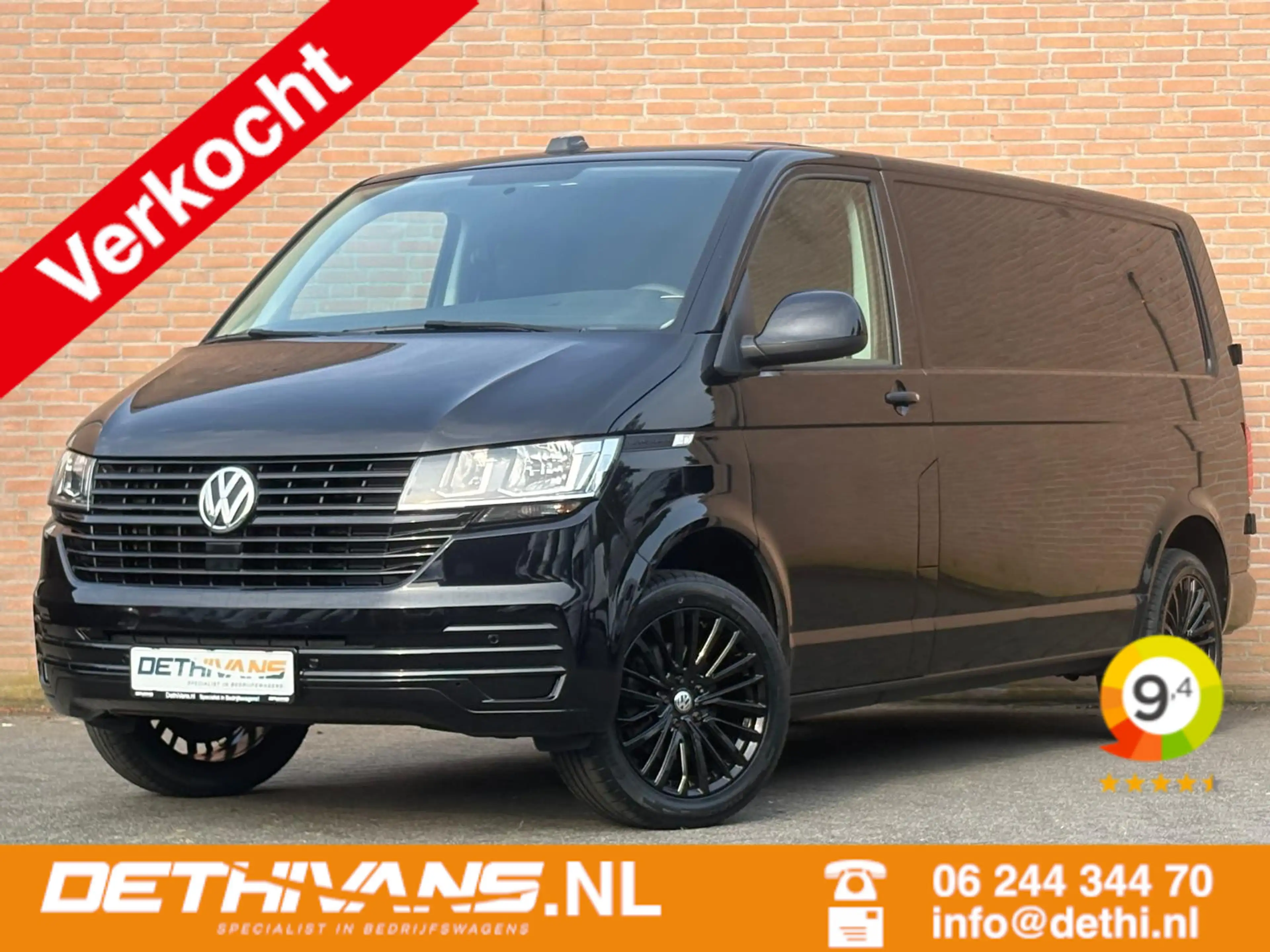 Volkswagen Transporter 2.0TDI 150PK Lang / Carplay / Standkachel / Euro6