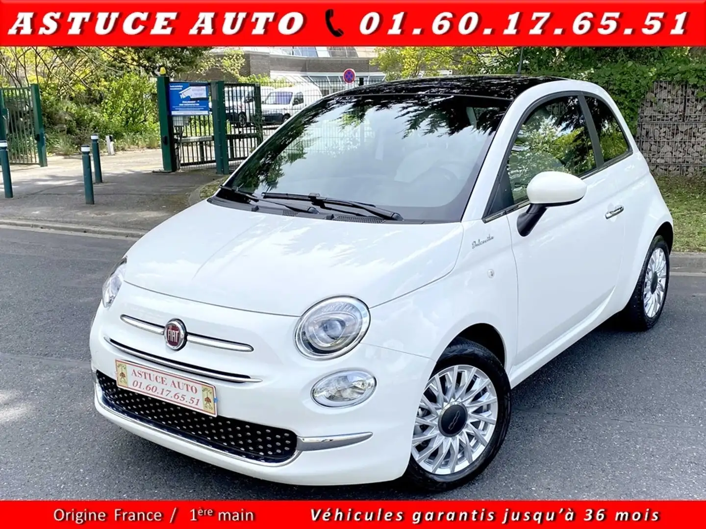 Fiat 500 1.0 70CH BSG S\u0026S DOLCEVITA PLUS Blanc - 1
