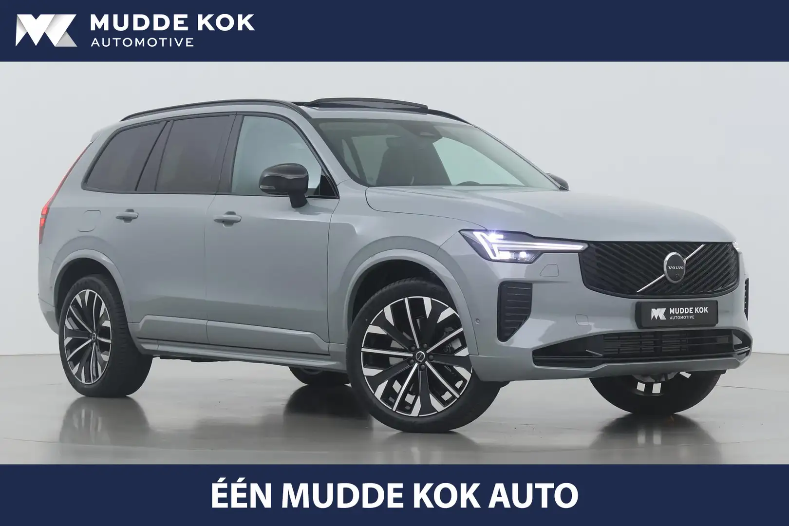 Volvo XC90 T8 Plug-in hybrid Plus Dark | Luchtvering | Head-U Grijs - 1