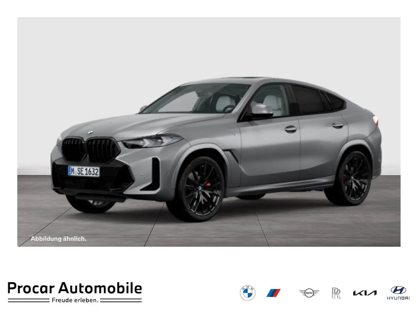 BMW X6 xDrive30d M Sport HUD PANO RFK NAVI LED Grau - 1