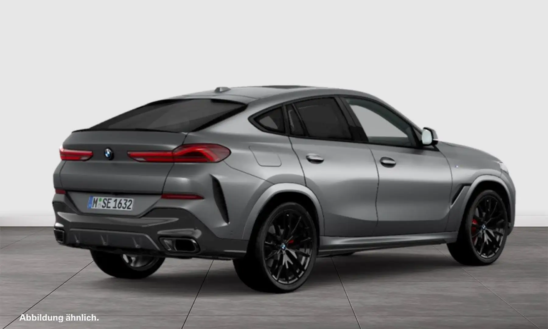BMW X6 xDrive30d M Sport HUD PANO RFK NAVI LED Grau - 2