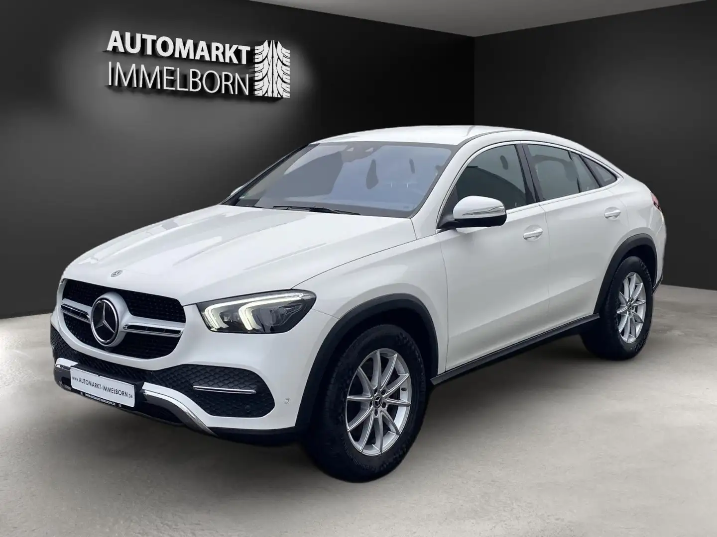 Mercedes-Benz GLE 350 d Coupe Massage*SiKlima*HUD*360°*Mubeam* Weiß - 2
