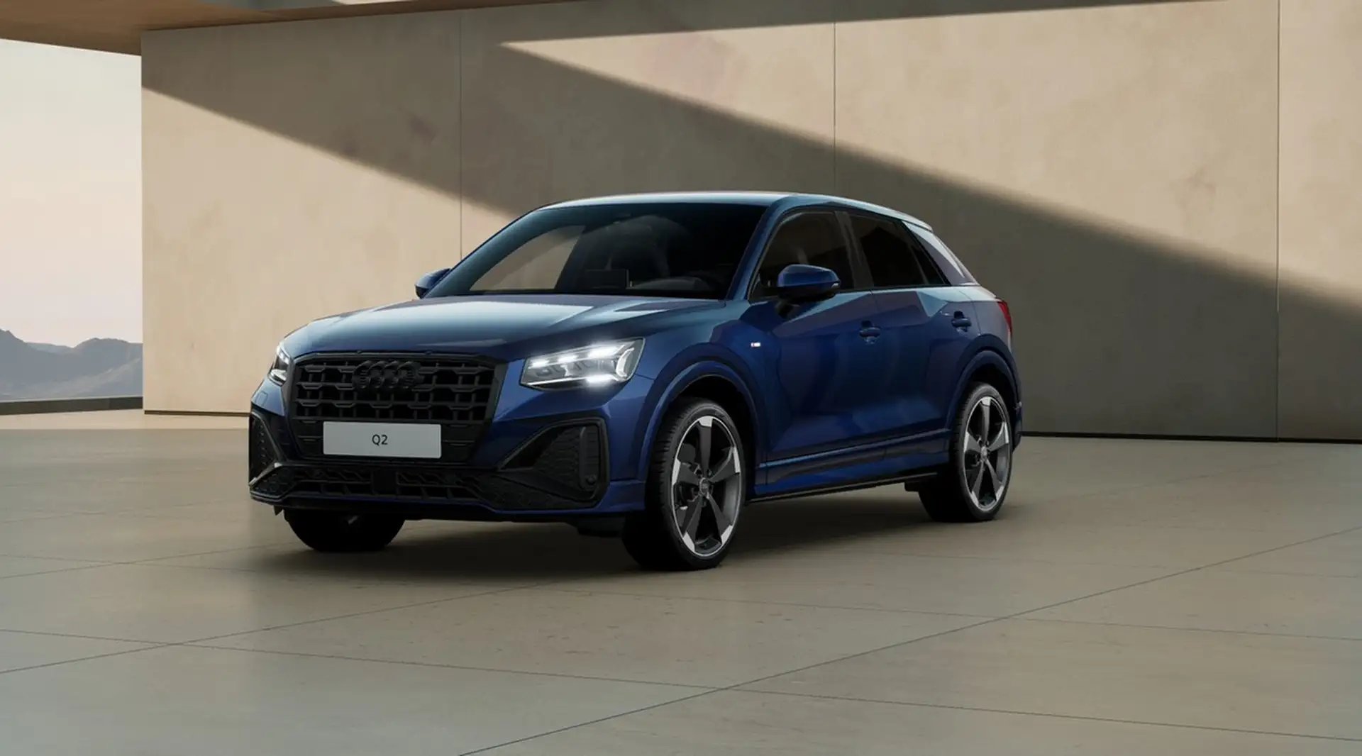 Audi Q2 35 TFSI S line MATRIX KAMERA NAVI 19" Blau - 2
