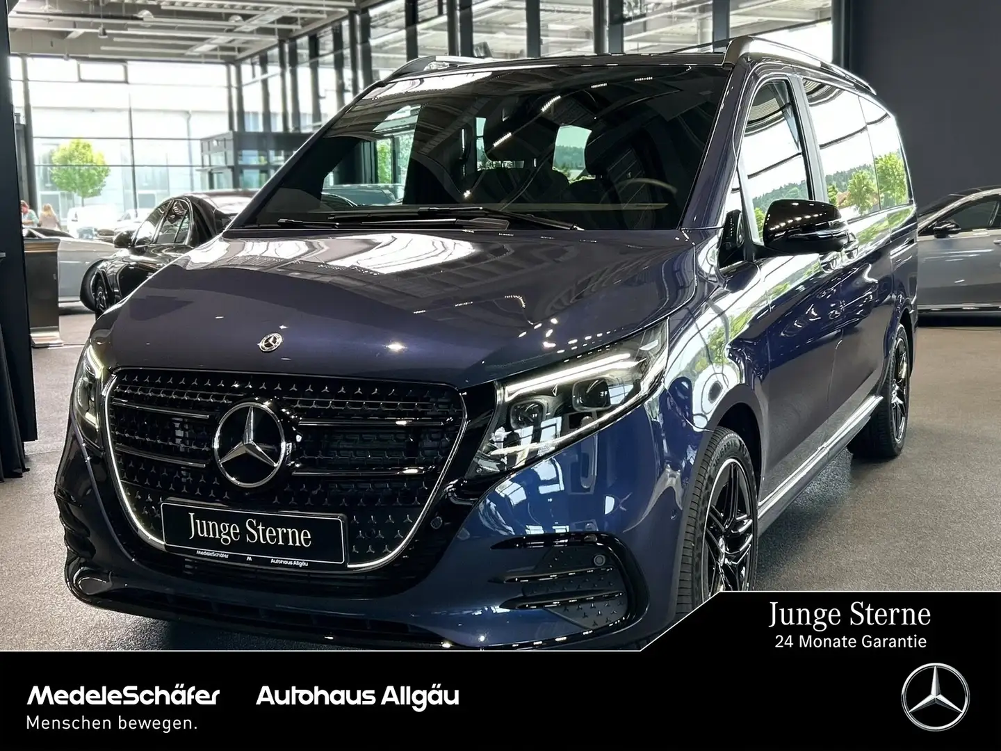Mercedes-Benz V 300 V 300 d 4MATIC STYLE L AMG AHK LED 360° AIRMATIC Bleu - 1