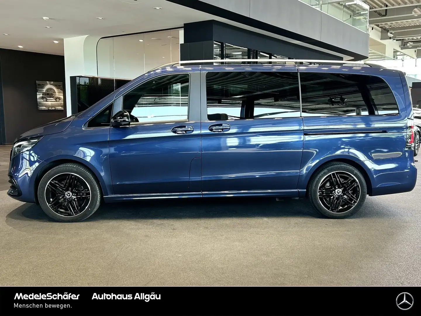 Mercedes-Benz V 300 V 300 d 4MATIC STYLE L AMG AHK LED 360° AIRMATIC Bleu - 2