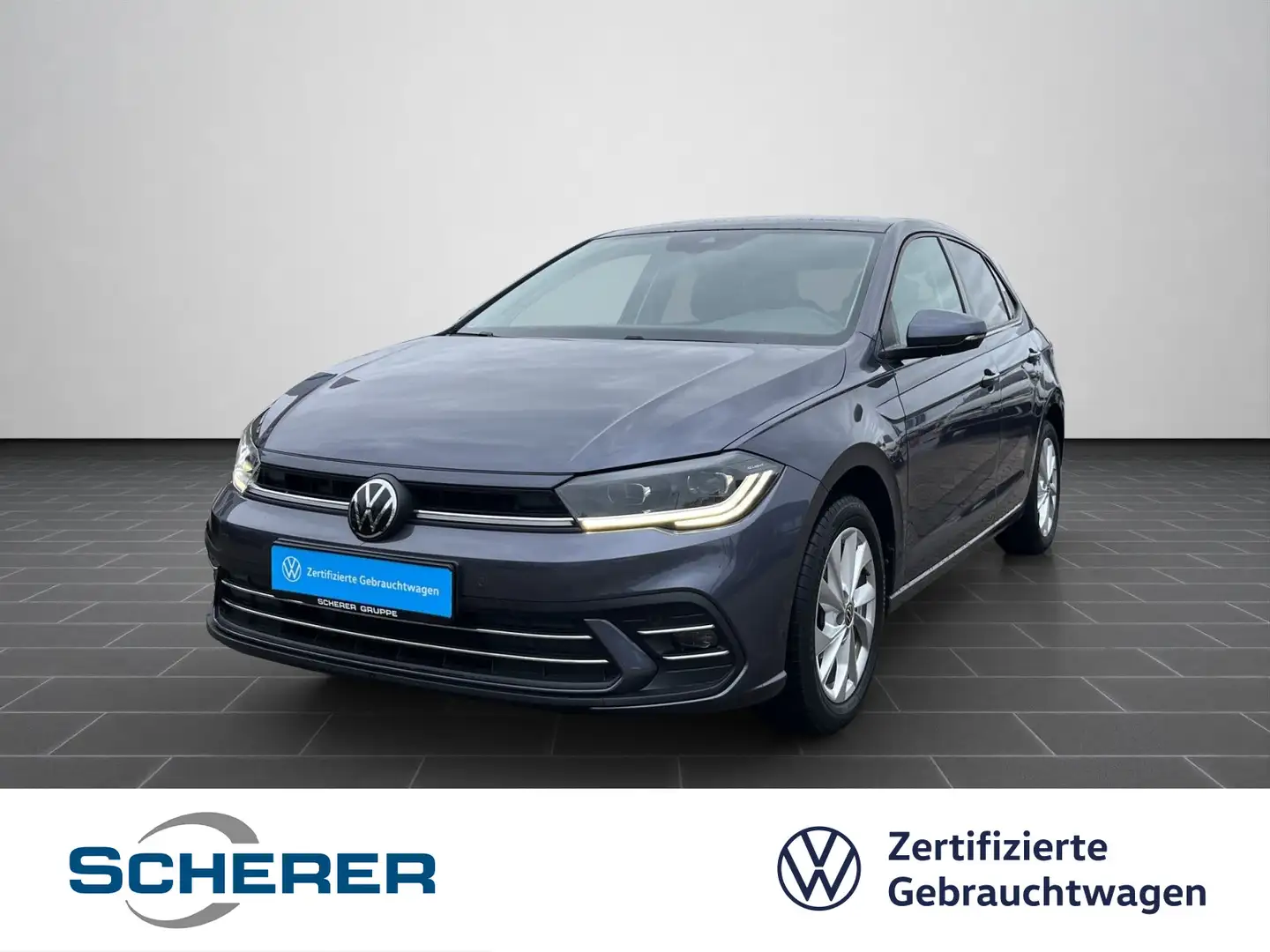 Volkswagen Polo Style 1.0 TSI DSG PANO KAMERA APP-CONNECT Grau - 1