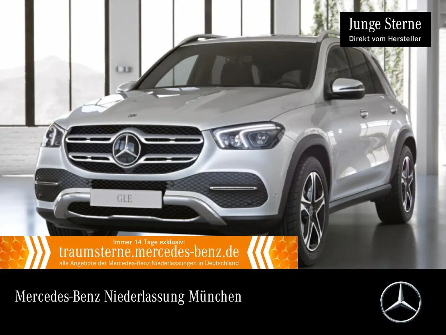 Mercedes-Benz GLE 350 de 4M LED+FAHRASS+KAMERA+20"+9G Weiß - 1