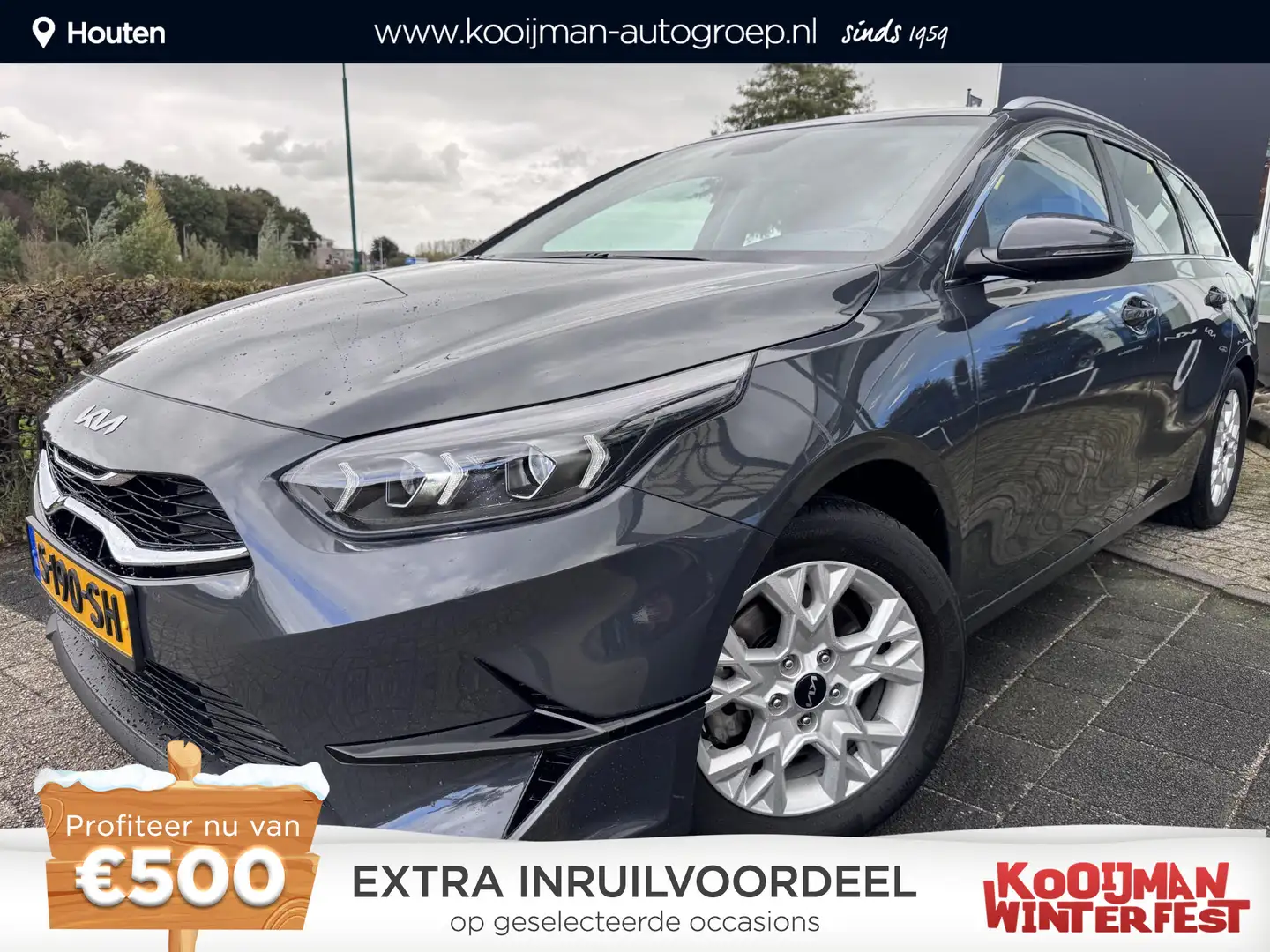 Kia Ceed SW / cee'd SW Sportswagon 1.5 T-GDi DynamicLine , Afneembare tre Gris - 1