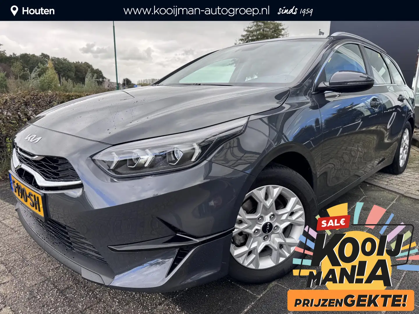 Kia Ceed SW / cee'd SW Sportswagon 1.5 T-GDi DynamicLine | Afneembare Tre Gris - 1