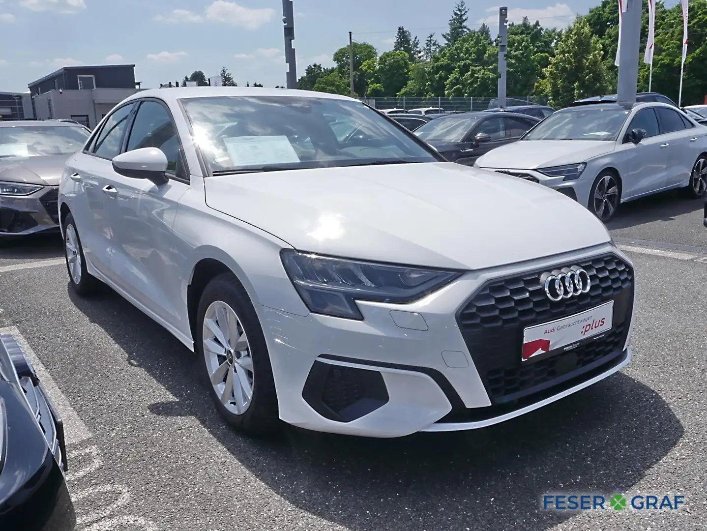 Audi A3 Limousine 30 TFSI S tronic Tempomat Navi 16" White - 2