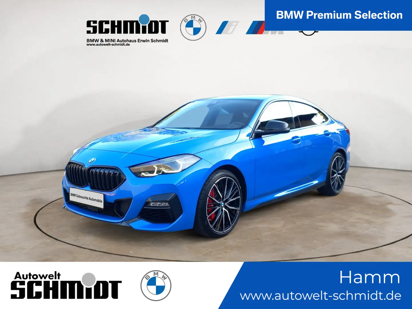 BMW 220 i Gran Coupe M Sport + GARANTIE-bis-09.2029 Blau - 1